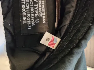 Chaqueta Bomber Schott Negra