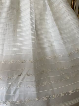 Vestido de comunión blanco niña