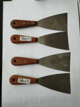 Lote 5 espátulas pintor Palmera