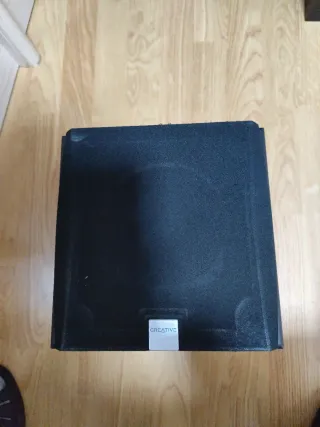 5 Altavoces Creative subwoofer adaptador corriente