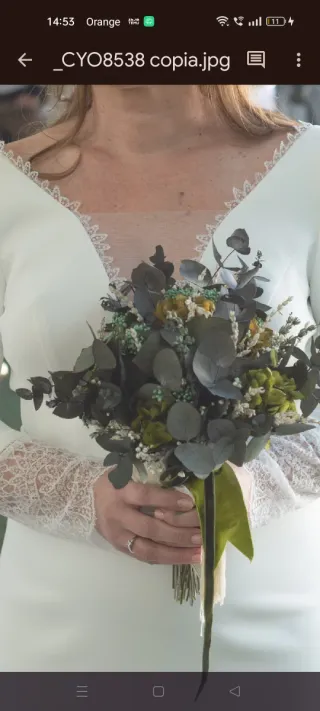 Vestido de Novia Valerio Luna Talla M