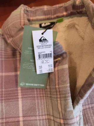 Chaqueta Camisa Quiksilver.