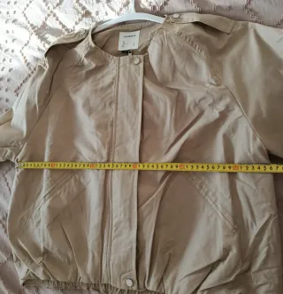 Cazadora bomber beige ligera XL