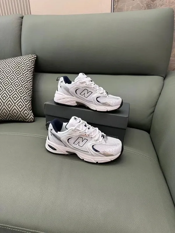 Néw Bálánce 530 White Silver Navy Talla 40
