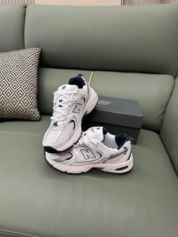 Néw Bálánce 530 White Silver Navy Talla 40