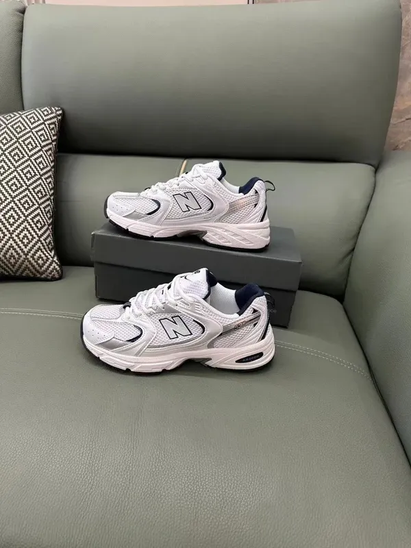 Néw Bálánce 530 White Silver Navy Talla 40