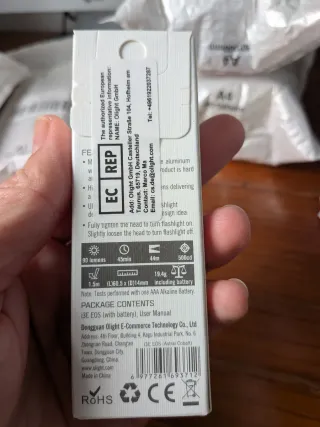 Olight i3t EOS Linterna Cielo Estrellado