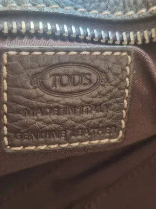 Borsa Tod's D-Bag Pelle Marrone Martellata