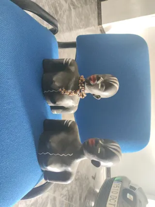 Figuras africanas decorativas