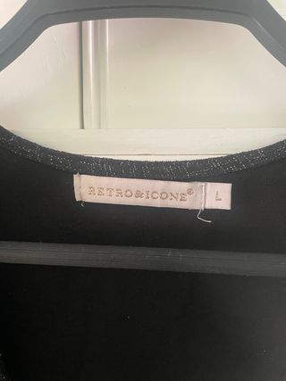 Vestido negro de fiesta