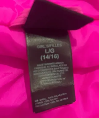 Chaqueta nieve The North Face Talla 14/16