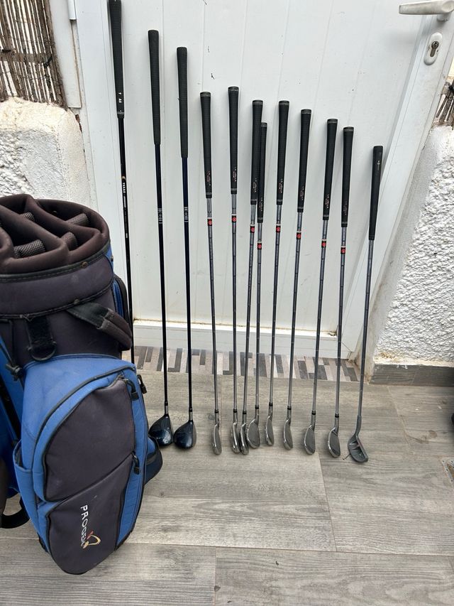 Set COMPLETO de palos de golf HOMBRE DIESTRO