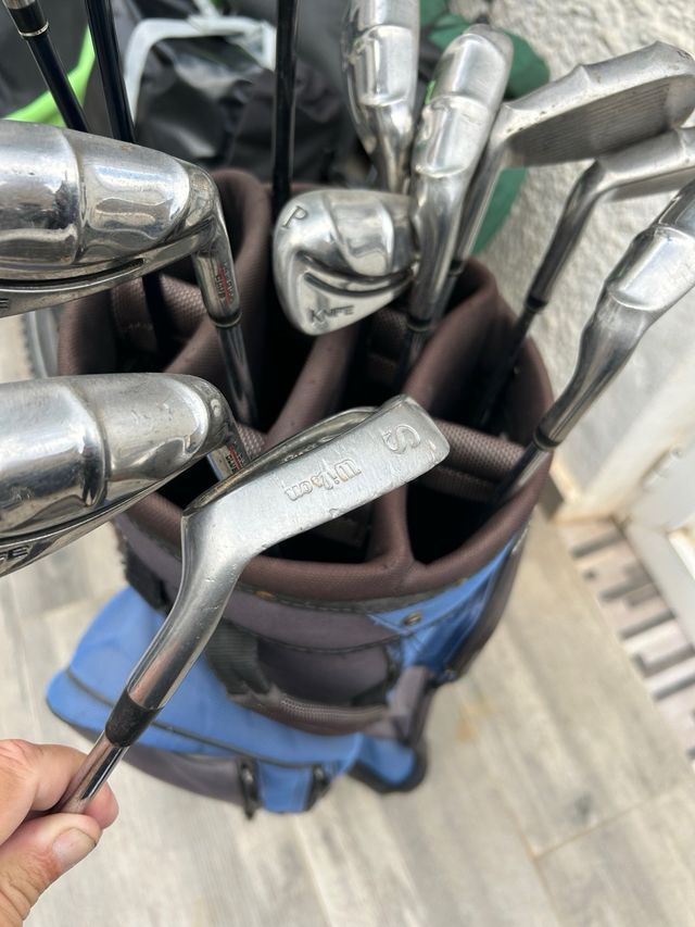 Set COMPLETO de palos de golf HOMBRE DIESTRO