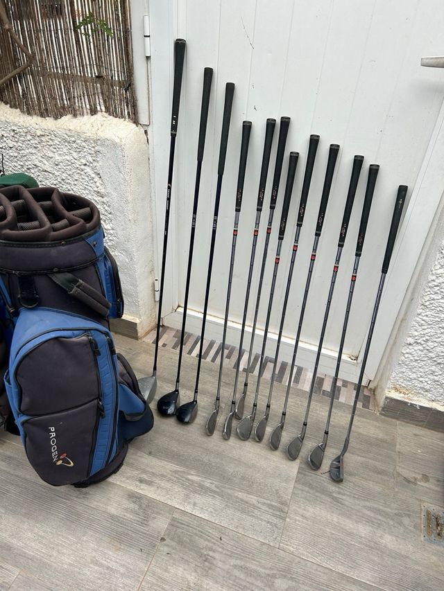 Set COMPLETO de palos de golf HOMBRE DIESTRO