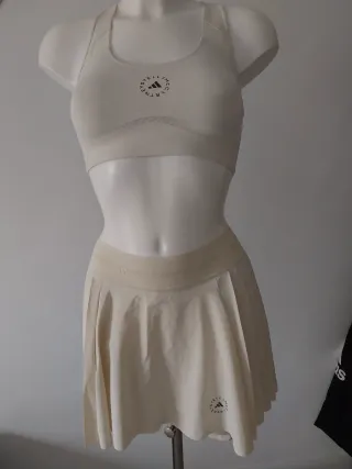 Falda Adidas by Stella McCartney color Crema