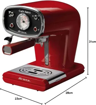 Cafetera Espresso Ariete Roja