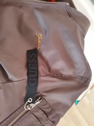 Chaqueta Bomber Guess Marrón Talla M