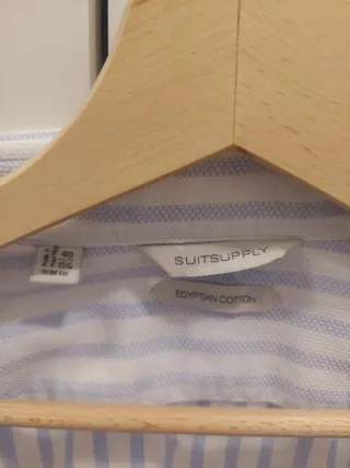 Camisa de hombre Suitsupply Rayas Talla 40