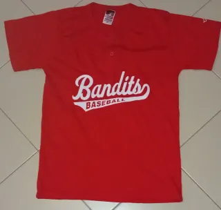 Maglia Bandits Baseball Rossa