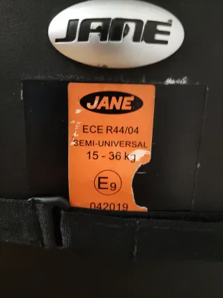 Silla Coche Jane Indy 15-36 kg + REGALO Top Tether