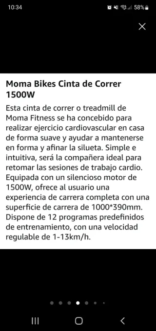 Tapis roulant nero (NUOVO QUASI)