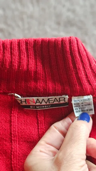 Jersey rojo señora talla M