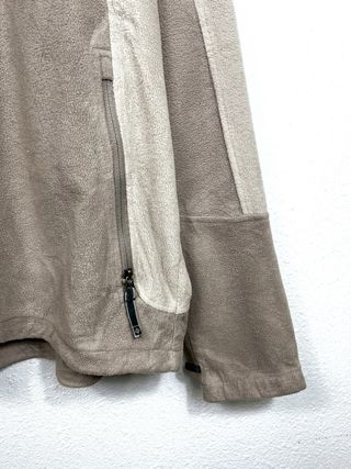 Forro Polar Columbia Oversize Retro 2000s Beige