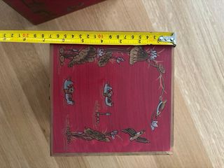 2 Cajas Decorativas Madera Estilo Oriental