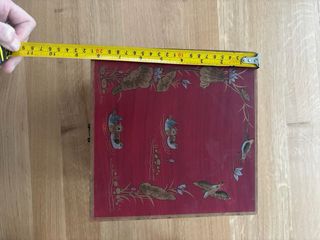 2 Cajas Decorativas Madera Estilo Oriental