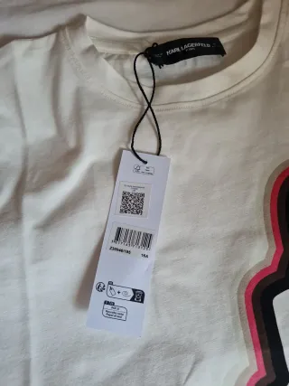 Camiseta Karl Lagerfeld Gato con Gafas. Nueva