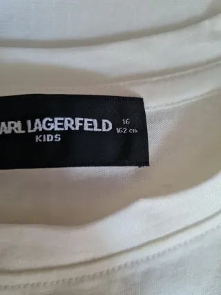 Camiseta Karl Lagerfeld Gato con Gafas. Nueva