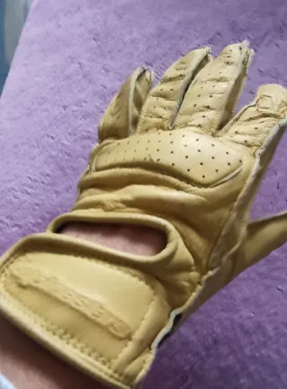 Guantes moto mujer talla S Alpinestar.