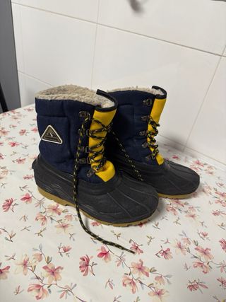 Botas de nieve forradas talla 36