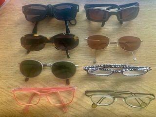 Gafas variadas. Calidad y Estilo