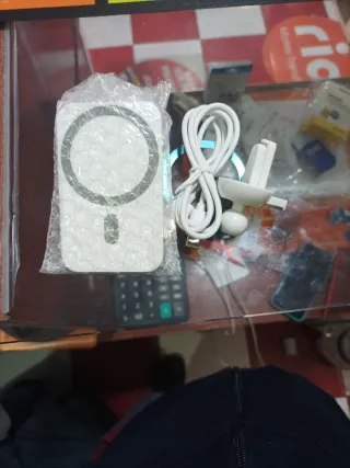 Cargador Inalámbrico Blanco