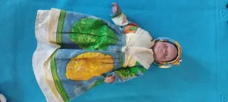 Lotto di 7 Bambole Antiche in Porcellana