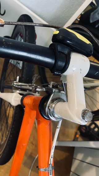 Bicicleta Fixie Naranja Todo Terreno