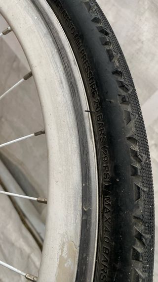 Bicicleta Fixie Naranja Todo Terreno