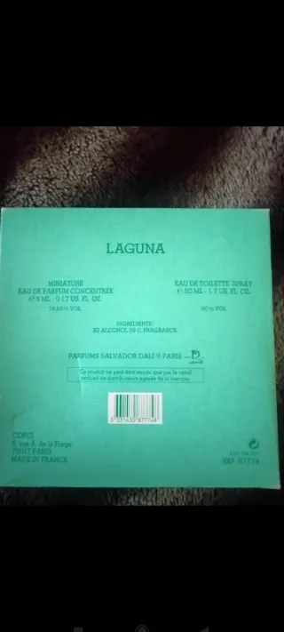 Laguna Salvador Dalí Vintage Perfume 50ml