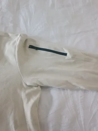 Sudadera Zara Beige Talla XL