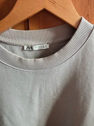 Jersey Zara Gris Talla L