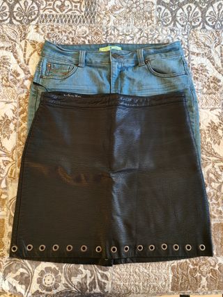 Lote x9 faldas [1 pantalón + 1 falda Desigual]