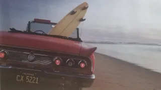 Cuadro Ikea Coche Clásico y Tabla Surf