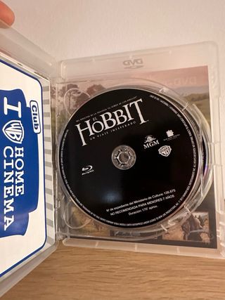 El Hobbit: Un Viaje Inesperado Blu-ray + DVD