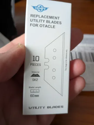 Cuchillas de repuesto OKNIFE SK2