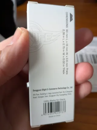 Cuchillas de repuesto OKNIFE SK2