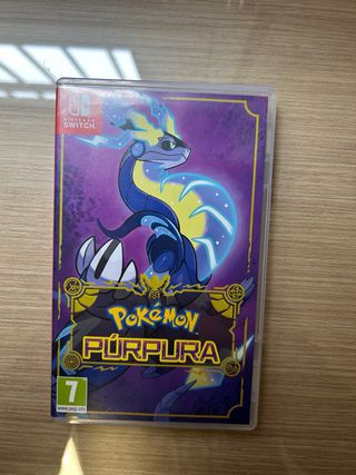 Pokémon Púrpura Nintendo Switch