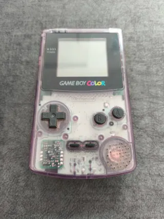 Nintendo Game Boy Color Morado Transparente