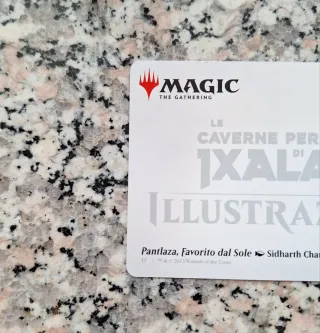 Carta illustrata Le Caverne Perdute di Ixalan