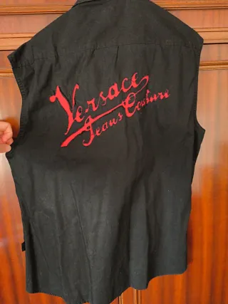 Chaleco Versace Negro